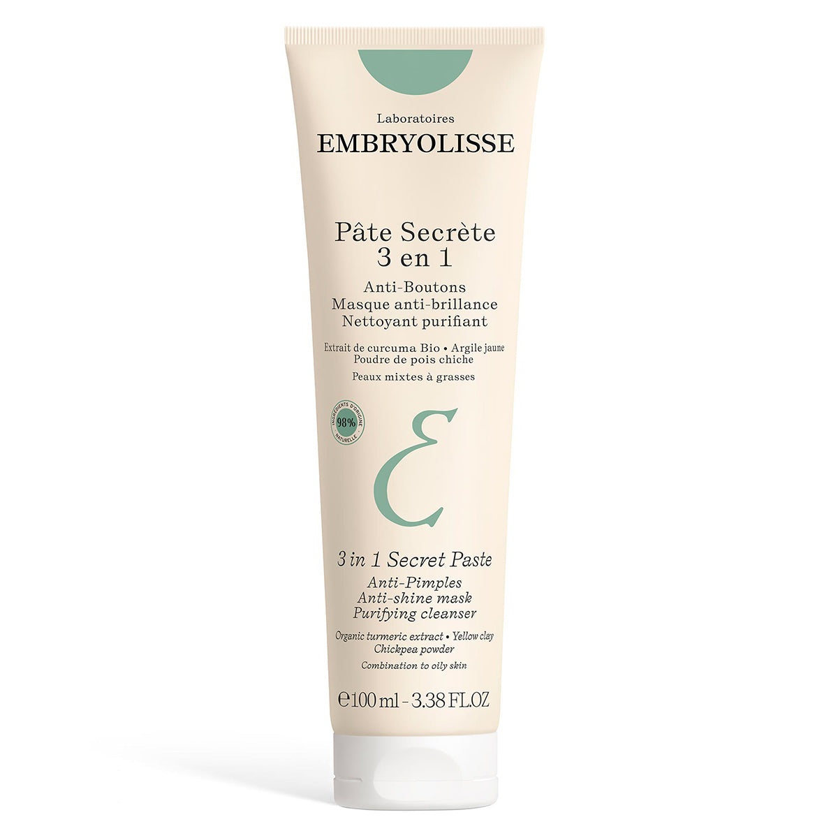 3-in-1 Secret Paste - Skincare With Active Turmeric | Embryolisse USA